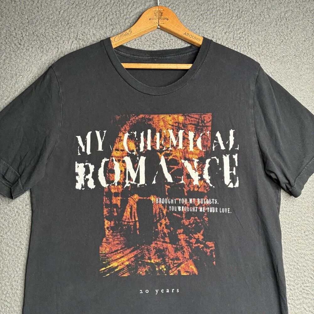 My Chemical Romance I Brought You My Bullets T-Shirt Men’s Medium MCR Band Tee